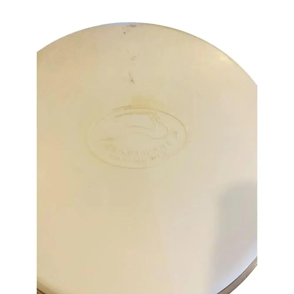 Vintage Schweppes Kraftware Curiously Refreshing Ice Bucket Lid